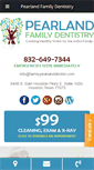 Mobile Screenshot of familypearlanddentist.com